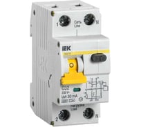 Дифавтомат АВДТ-32 1п+N, C, 32А, 30мА IEK MAD22-5-032-C-30