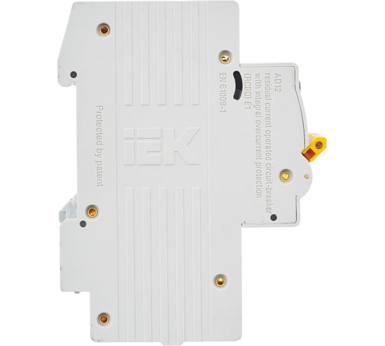 Дифавтомат АД-12 2п, C, 50А, 100мА IEK MAD10-2-050-C-100
