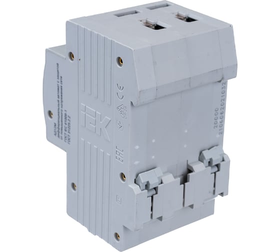 Дифавтомат АД-12М 2п, C, 32А, 30мА IEK MAD12-2-032-C-030