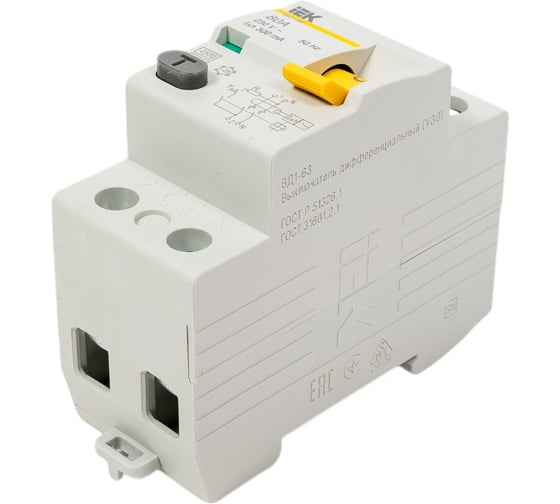 УЗО IEK MDV10-2-080-300 ВД1-63