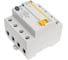 Выключатель дифференциального тока IEK 4п 100A 30mA тип AC ВД1-63 ИЭК MDV10-4-100-030 3