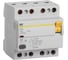 Выключатель дифференциального тока IEK 4п 80A 30mA тип AC ВД1-63 ИЭК MDV10-4-080-030 1