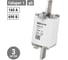 Плавкая вставка предохранителя ППНН-35 TDM ELECTRIC габарит 1 160А SQ0713-0023 2
