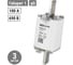 Плавкая вставка предохранителя ППНН-35 TDM ELECTRIC габарит 1 100А SQ0713-0021 2