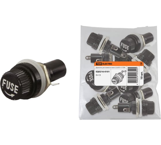Держатель для плавких вставок TDM ELECTRIC ДПВ 5x20 D=13 SQ0216-0101
