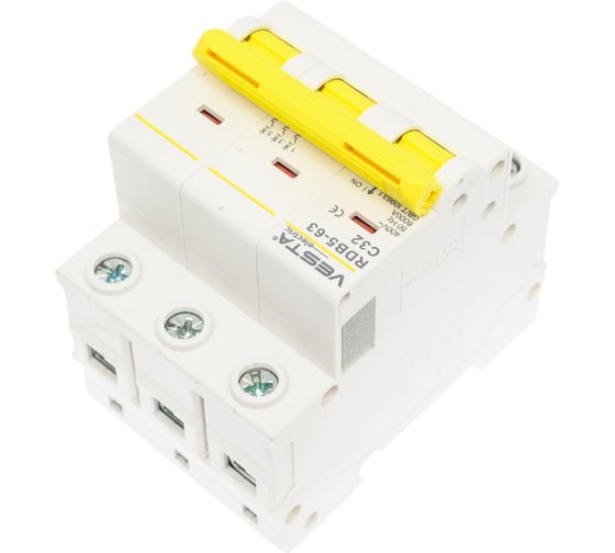 Автоматический выключатель Vesta Electric avt. vesta 3p-32a rdb5 6ka, HLAV000126