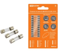 Плавкая вставка TDM ELECTRIC впб6-11 3,15а 250в упак (10 шт.) SQ0738-0011