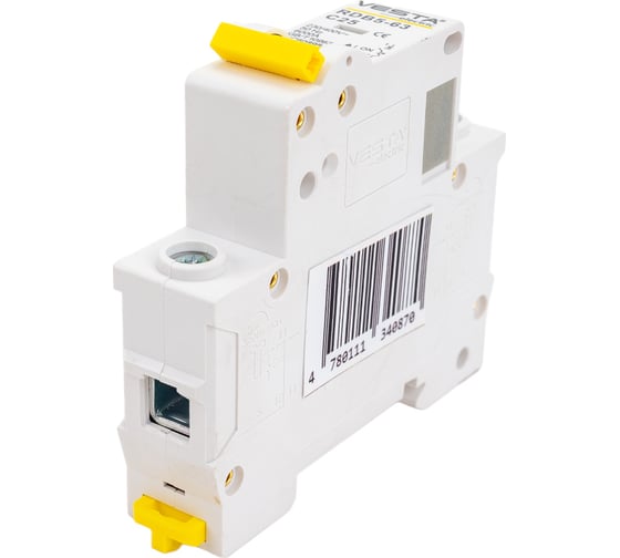 Автоматический выключатель Vesta Electric avt. vesta 1p-25a rdb5 6ka HLAV000110