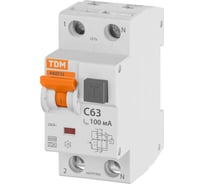 Автоматический выключатель дифференциального тока TDM ELECTRIC 32 C63 100мА SQ0202-0035
