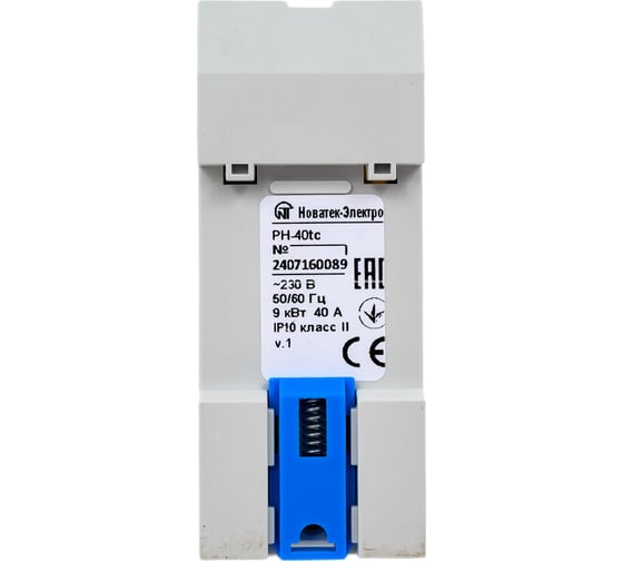 Реле напряжения НовАтек-Электро РН-40tc 3425600040tc