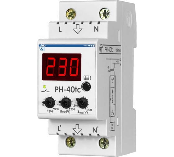 Реле напряжения НовАтек-Электро РН-40tc 3425600040tc