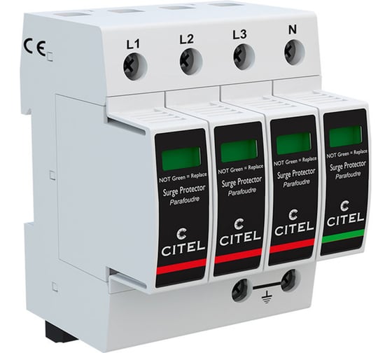 Устройство защиты от импульсных перенапряжений Citel УЗИП тип 2+3 DAC50VGS-31-275 821130244 1