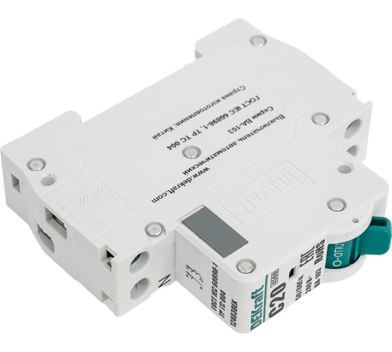 Автоматический выключатель DEKraft 1+n 20а х-ка c ва-103 4,5ка 12403DEK