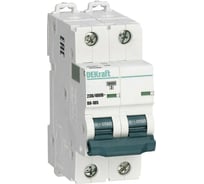 Автоматический выключатель DEKraft ва-105 2p, 4a, характеристика b, 10ка 13114DEK