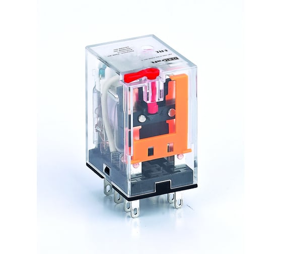 Промежуточное реле DEKraft 2-контактное, с led инд. и test функ. 5а 48в ac пр-102 23859DEK