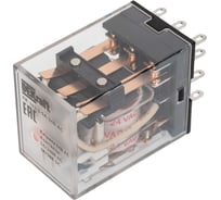 Промежуточное реле DEKraft 3-контактное, с led инд. 5а 24в ac пр-102 23878DEK