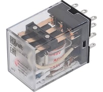 Промежуточное реле DEKraft 3-контактное, с led инд. 5а 48в ac пр-102 23880DEK