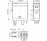 Реле Shenler 1c 24v ac + светодиод + тест-кнопка RFT1CO524LT 4