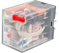 Промежуточное реле Dekraft ПР-102, 3 А, 12 В, тип АС 23819DEK