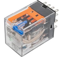 Промежуточное реле DEKraft ПР-102, 4 конт., 3 А, 24 В, тип DC 23805DEK