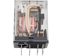 Промежуточное реле DEKraft 4 контакта, с led индикацией, 5а, 110в ac, пр-102 23898DEK