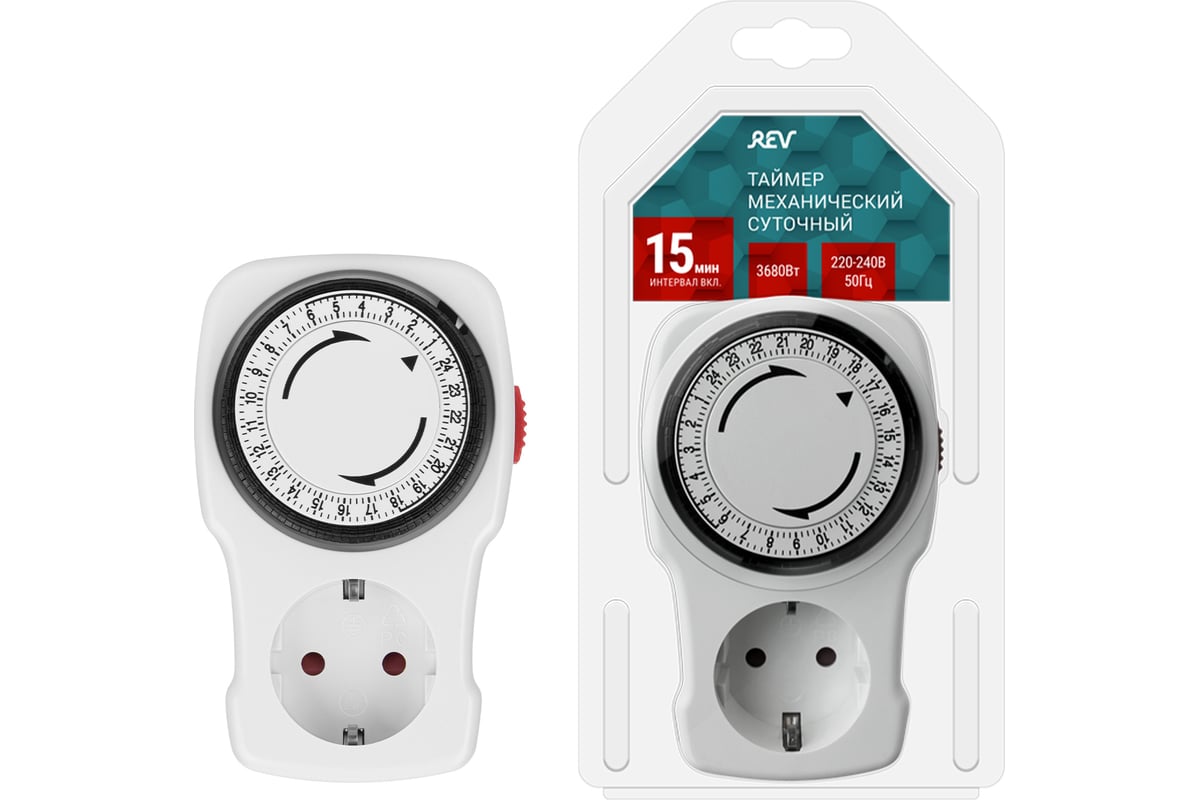Механический суточный таймер duwi 66987 2 белый - выгодная цена, отзывы ...
