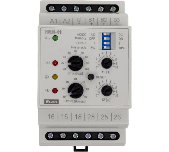 Реле комплексного контроля напряжения ELKO HRN-41/400 AC 400 V EP 00000000642