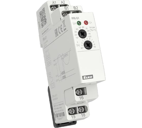 Реле контроля тока ELKO PRI-51/0,1-10A 10A EP НФ-00001183 1