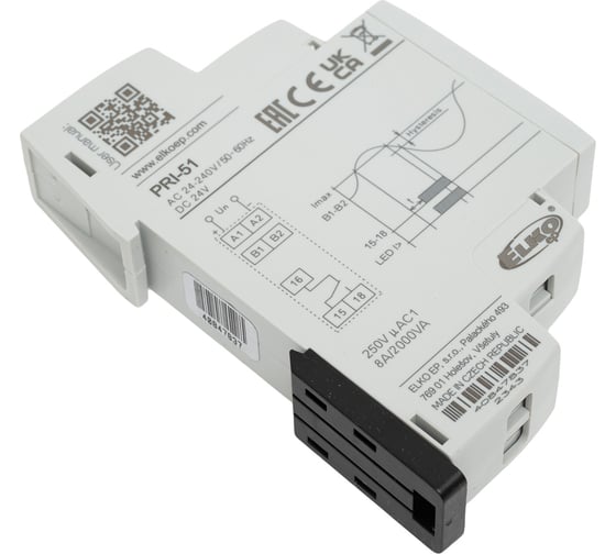 Реле контроля тока ELKO PRI-51/5A AC24-240V/DC 24V EP 00000000194