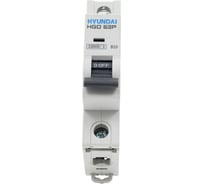 Автоматический выключатель Hyundai HGD63P 1PMBS0000C 00010 1п, 10А, 10kA, хар-ка B 13.04.000913