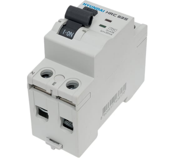Устройство защитного отключения Hyundai HRC63S 2PG4S0000C 00063F 2п, 63A, 30mA 13.05.000056
