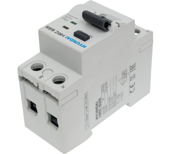 Устройство защитного отключения Hyundai HRC63S 2PG4S0000C 00063F 2п, 63A, 30mA 13.05.000056