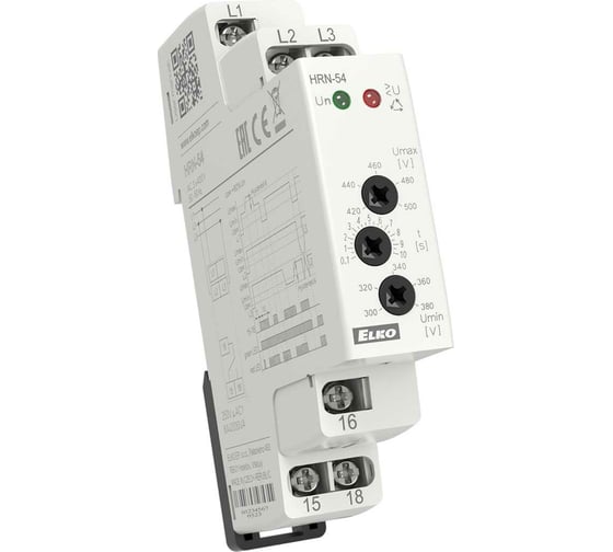 Реле контроля напряжения ELKO HRN-54 AC 3x400V EP 00000000251