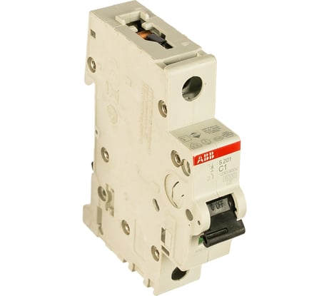 Автоматический модульный выключатель ABB 1п C S201 6кА 1А 2CDS251001R0014