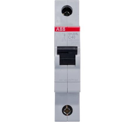 Автоматический модульный выключатель ABB 1п C SH201L 4.5кА 40А 2CDS241001R0404