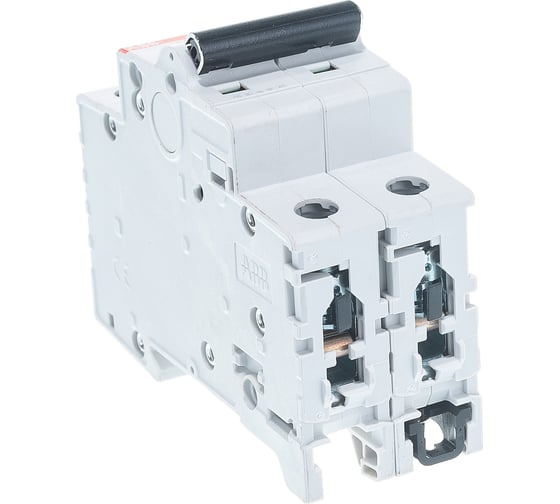 Автоматический модульный выключатель ABB 2п C S202 6кА 63А 2CDS252001R0634