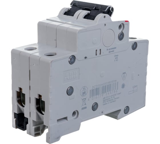 Автоматический модульный выключатель ABB 2п C S202 6кА 32А 2CDS252001R0324