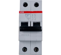 Автоматический модульный выключатель ABB 2п C SH202L 4.5кА 10А 2CDS242001R0104