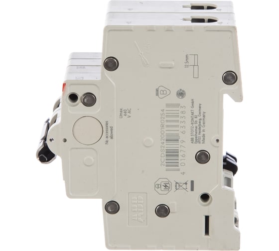 Автоматический модульный выключатель ABB 2п C SH202L 4.5кА 25А 2CDS242001R0254