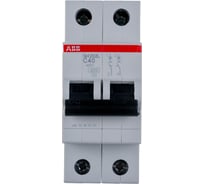 Автоматический модульный выключатель ABB 2п C SH202L 4.5кА 40А 2CDS242001R0404