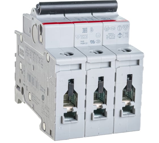 Автоматический модульный выключатель ABB 3п C S203 6кА 20А 2CDS253001R0204