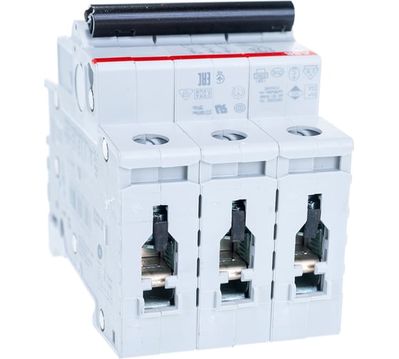 Автоматический модульный выключатель ABB 3п C S203 6кА 25А 2CDS253001R0254