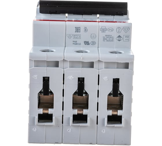 Автоматический модульный выключатель ABB 3п C S203 6кА 40А 2CDS253001R0404
