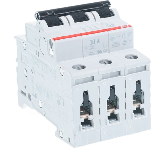 Автоматический модульный выключатель ABB 3п C S203 6кА 63А 2CDS253001R0634