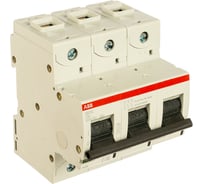 Автоматический модульный выключатель ABB 3п С S803C 25кА 80А 2CCS883001R0804
