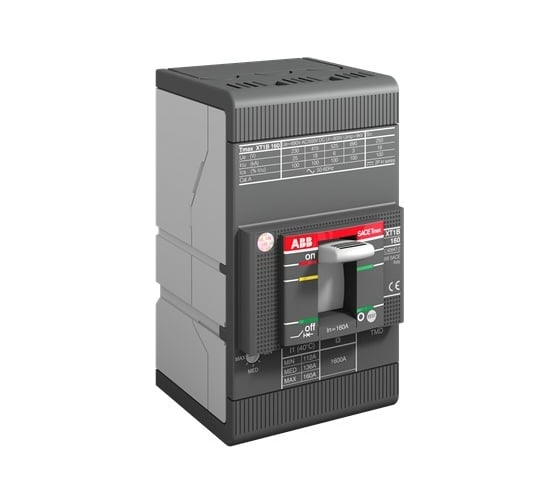 Автоматический выключатель ABB XT1B 160 TMD32-450 32A 3p F F 1SDA066802R1
