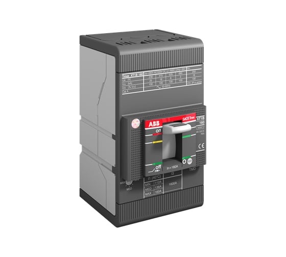 Автоматический выключатель ABB XT1B 160 3p F F TMD80-800 80A 1SDA066806R1