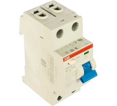 УЗО ABB 2CSF202001R3400 F202