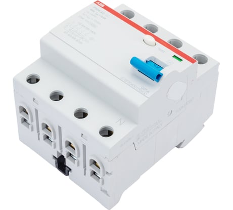 Выключатель дифференциального тока ABB 2CSF204001R3400 F204 4п AC 40A 300mA
