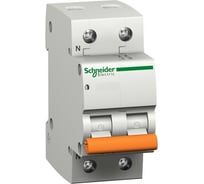 Автоматический модульный выключатель Systeme Electric 1п+N C 25А ВА63 Домовой 4.5кА SchE 11215
